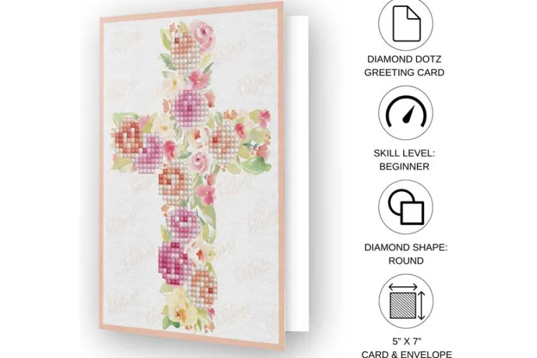 Diamond Dotz Greeting Card Kit – Number 1 Mom