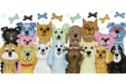 Diamond Dotz Kit – Dogs Dinner
