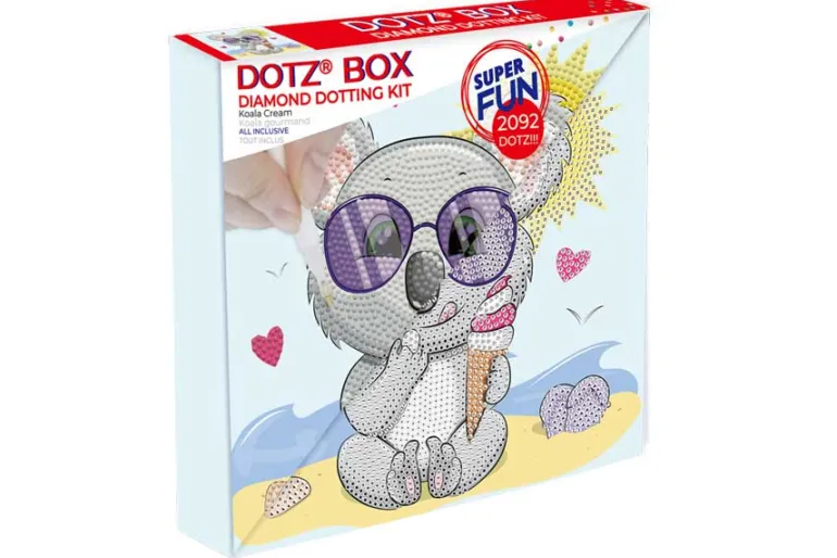 Diamond Dotz Kit – Dotz Box – Koala Cream