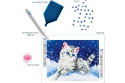 Diamond Dotz Kit – Kitten In The Snow
