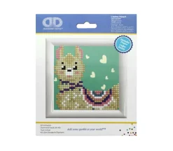 Diamond Dotz – Llama Heart With Frame