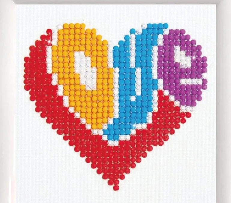 Diamond Dotz Love with Frame Kit