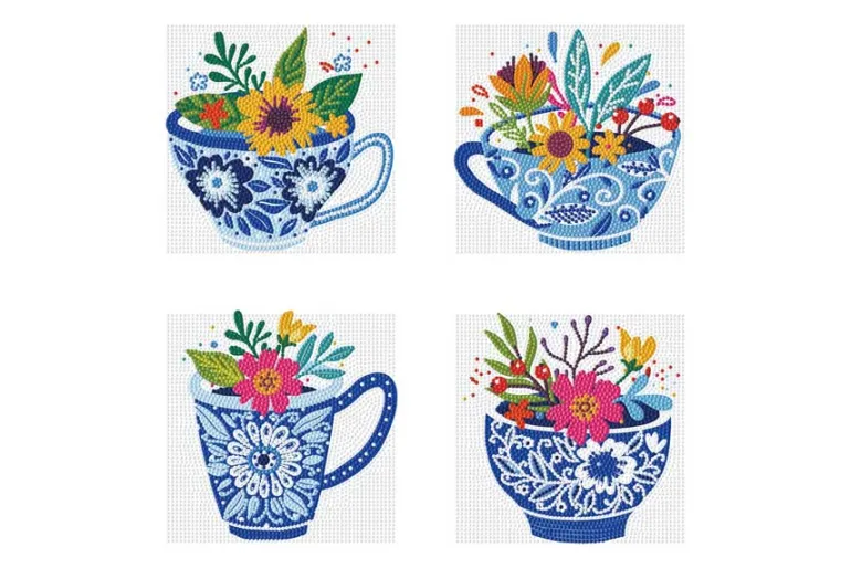 Diamond Dotz Mini Dotz Kit – Butterfly Moods 4pc Set
