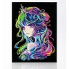 Diamond Dotz Neon Flock Kit – Anime Princess