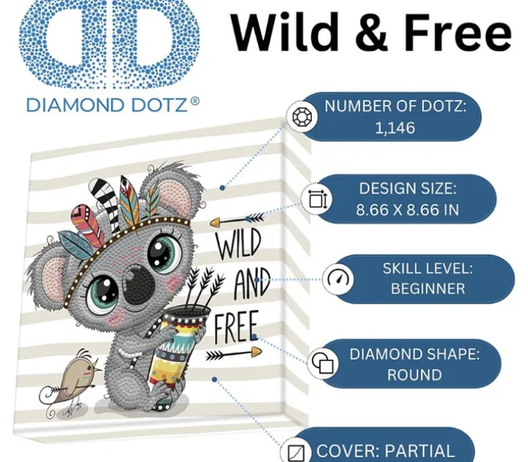 Diamond Dotz Optical Illusion