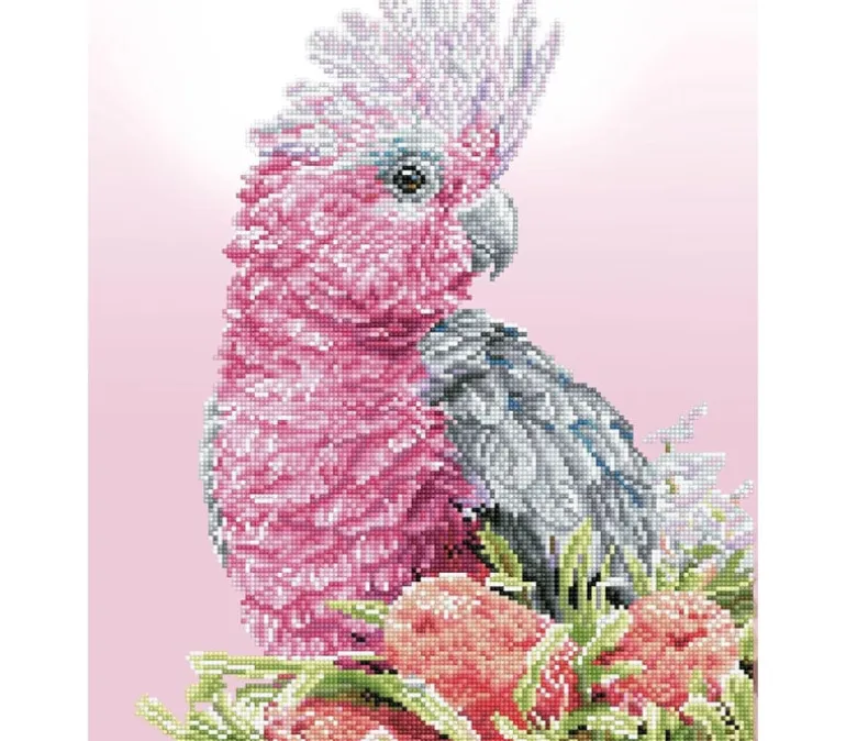 Diamond Dotz Pink Galah Banksias Kit