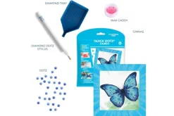 Diamond Dotz Quick Dotz Kit – Blue Butterfly