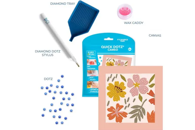 Diamond Dotz Quick Dotz Kit – Floral
