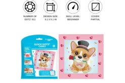 Diamond Dotz Quick Dotz Kit – Retro Flower