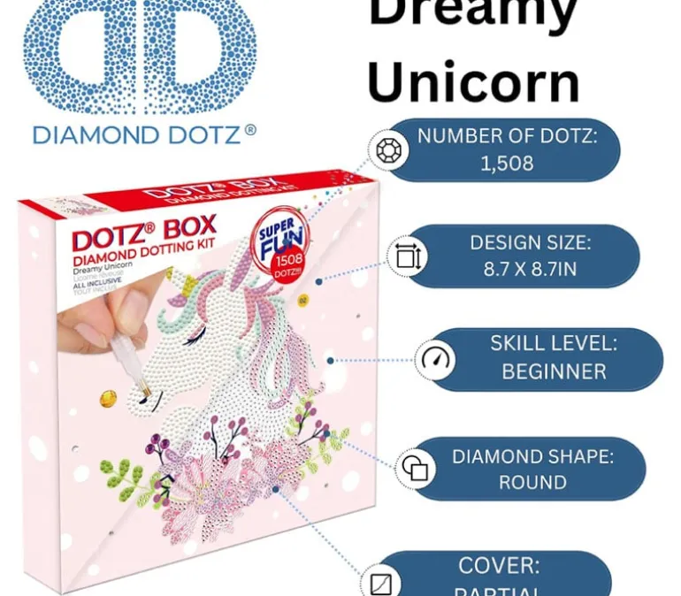 Diamond Dotz Rainbow Smile