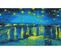 Diamond Dotz Starry Night Over Rhone Van Gogh Kit