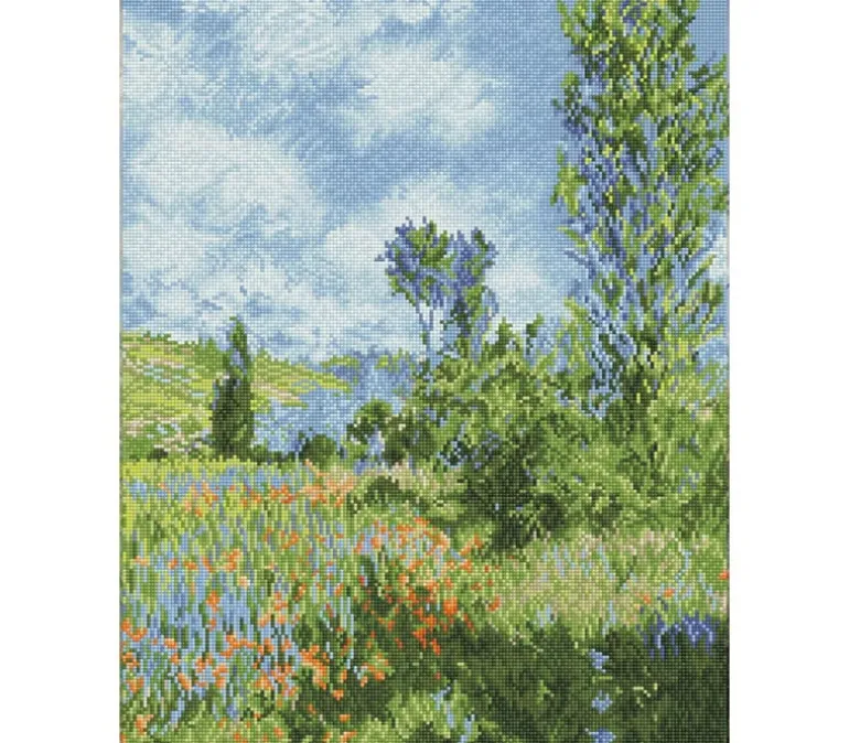 Diamond Dotz View of Vetheuil Claude Monet Kit