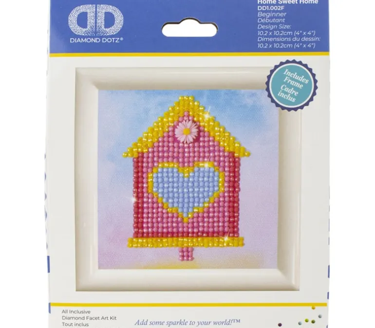Diamond Dotz with Frame – Home Sweet Home