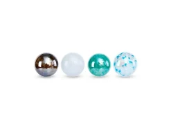 Diamond Star Bubble Glass Bowl/Vase – 8×6
