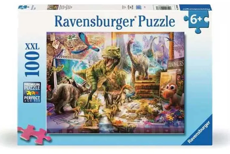 Dinosaur Escape – 100 XL Piece Puzzle