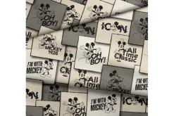 Disney Mickey Mouse Vintage Mosaic Fabric