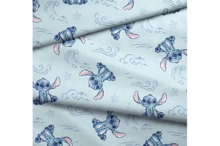 Disney Moana in Bloom Pink Fabric