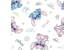 Disney Pixar Toy Story Infinity and Beyond on Blue Fabric