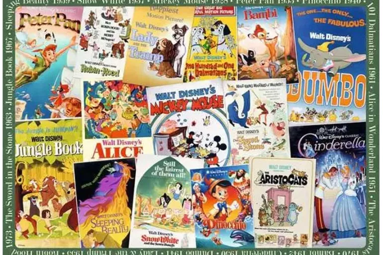 Disney Vintage Movie Posters – 1000 Piece Puzzle