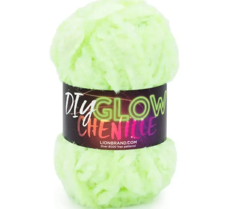 DIY Glow Chenille Yarn (view colors)
