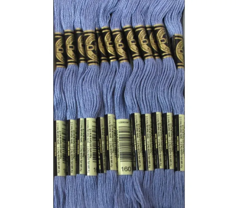 DMC Embroidery Floss – Six Strand – Medium Blue Shades (view colors)