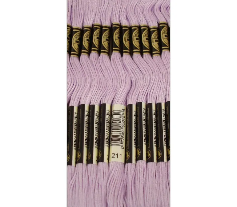 DMC Embroidery Floss – Six Strand – Light Purple Shades (view colors)