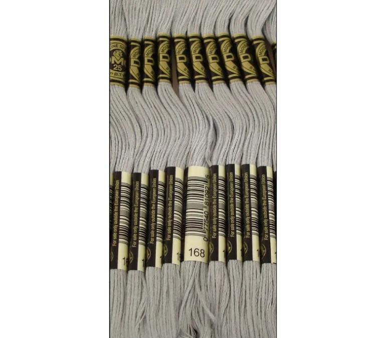 DMC Embroidery Floss – Six Strand – Light Gray Shades (view colors)