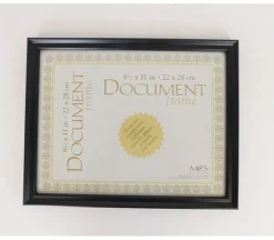 Document Frame – 8.5-inch x 11-inch – Black