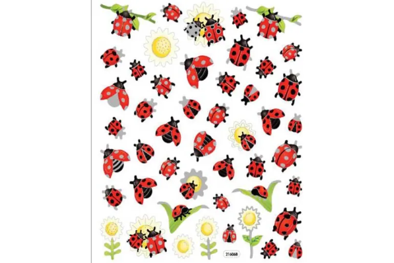 Dogs & Hearts Sticker Sheet