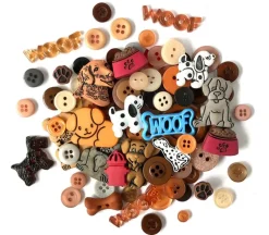 Dogs Theme Buttons Value Pack #VP303
