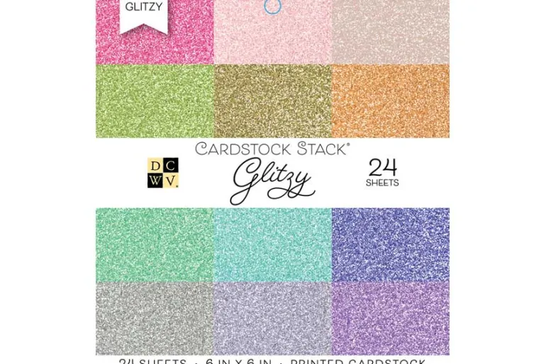 Double-Sided Cardstock Stack 12″X12″ – Color Pop W/Holo Foil