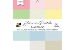 Double-Sided Cardstock Stack 12″X12″ – Color Pop W/Holo Foil