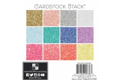 Double-Sided Cardstock Stack 12″X12″ – Color Pop W/Holo Foil