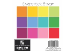 Double-Sided Cardstock Stack 12″X12″ – Color Pop W/Holo Foil