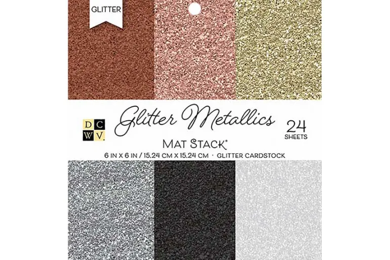 Double-Sided Cardstock Stack 12″X12″ – Color Pop W/Holo Foil