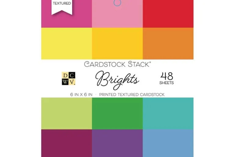 Double-Sided Cardstock Stack 12″X12″ – Color Pop W/Holo Foil