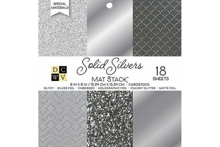 Double-Sided Cardstock Stack 12″X12″ – Color Pop W/Holo Foil