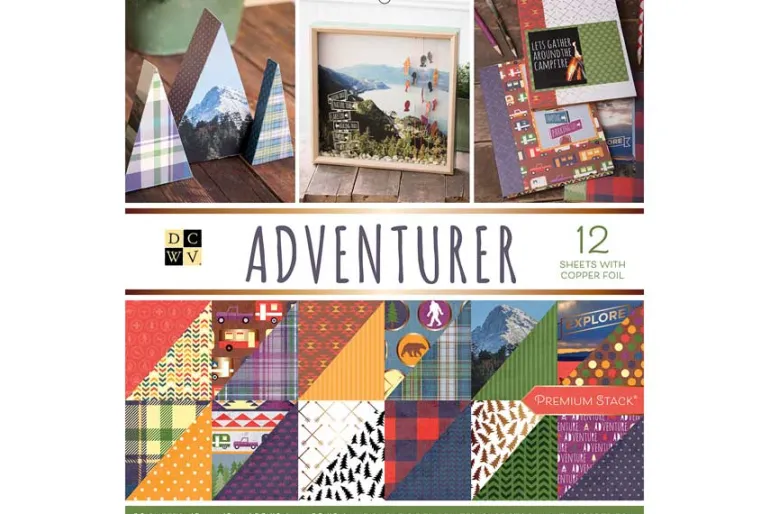 Double-Sided Cardstock Stack 12″X12″ – Color Pop W/Holo Foil