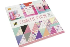 Double-Sided Cardstock Stack 12″X12″ – Color Pop W/Holo Foil