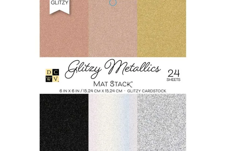 Double-Sided Cardstock Stack 12″X12″ – Color Pop W/Holo Foil