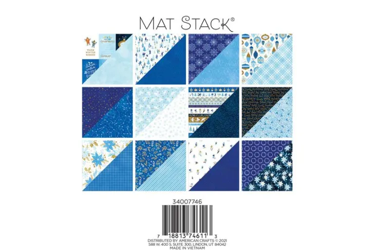 Double-Sided Cardstock Stack 12″X12″ – Color Pop W/Holo Foil