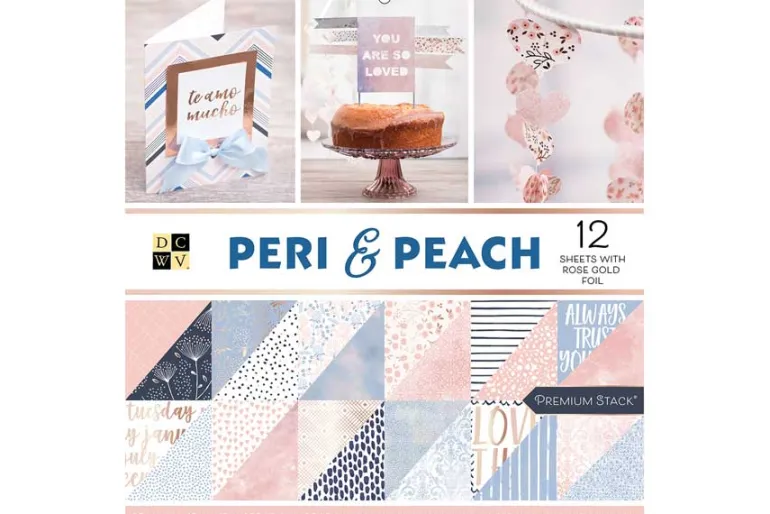 Double-Sided Cardstock Stack 12″X12″ – Color Pop W/Holo Foil