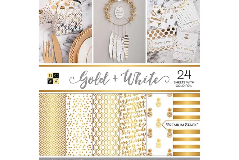 Double-Sided Cardstock Stack 12″X12″ – Color Pop W/Holo Foil