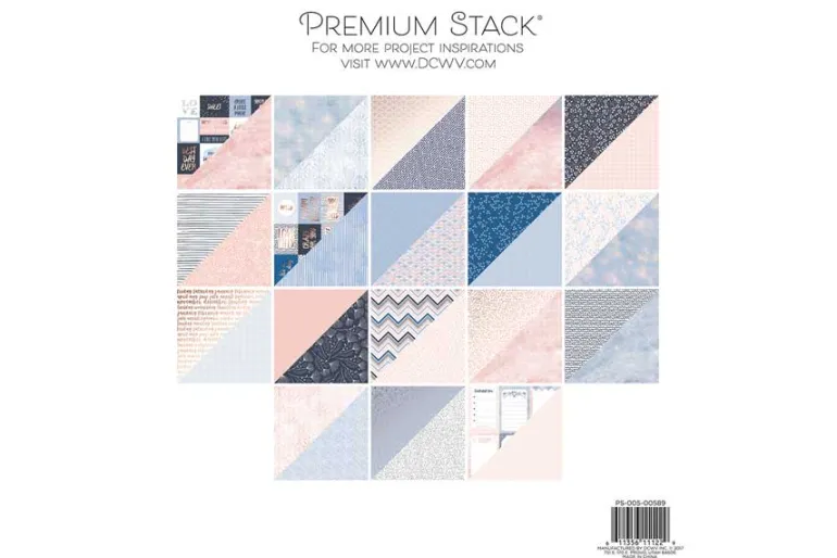 Double-Sided Cardstock Stack 12″X12″ – Color Pop W/Holo Foil