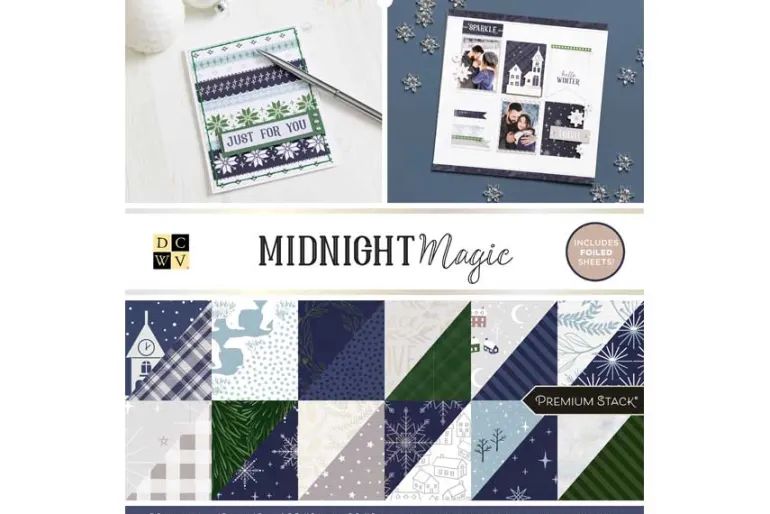 Double-Sided Cardstock Stack 12″X12″ – Color Pop W/Holo Foil