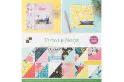 Double-Sided Cardstock Stack 12″X12″ – Color Pop W/Holo Foil