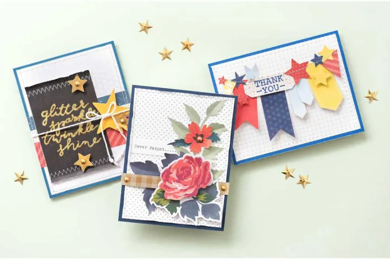 Double-Sided Cardstock Stack 12″X12″ – Color Pop W/Holo Foil