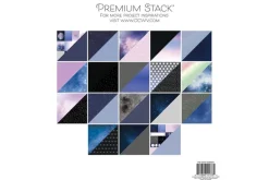 Double-Sided Cardstock Stack 12″X12″ – Color Pop W/Holo Foil