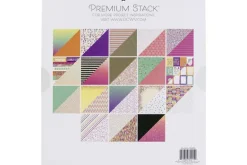 Double-Sided Cardstock Stack 12″X12″ – Color Pop W/Holo Foil