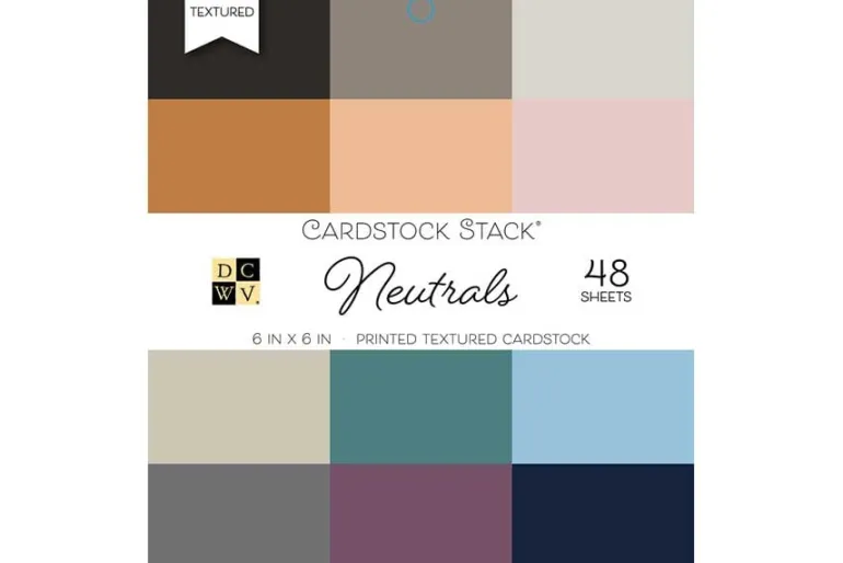 Double-Sided Cardstock Stack 12″X12″ – Color Pop W/Holo Foil